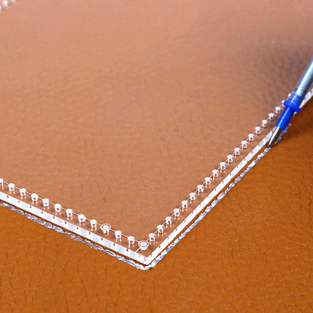 Lychee Life Slipper Sewing Pattern Acrylic Leather Template DIY Handmade Leathercrafts Supplies