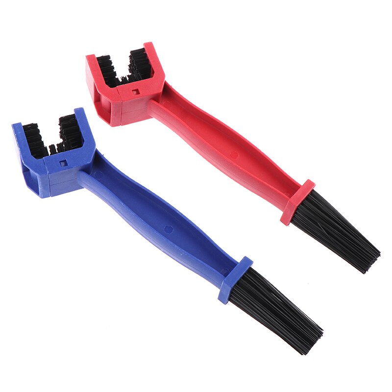 Motorcycle Chain Cleaner Plastic Bike Bicycle Moto Brush Cycling Clean Chain Cleaner Outdoor Scrubber Tool for Road