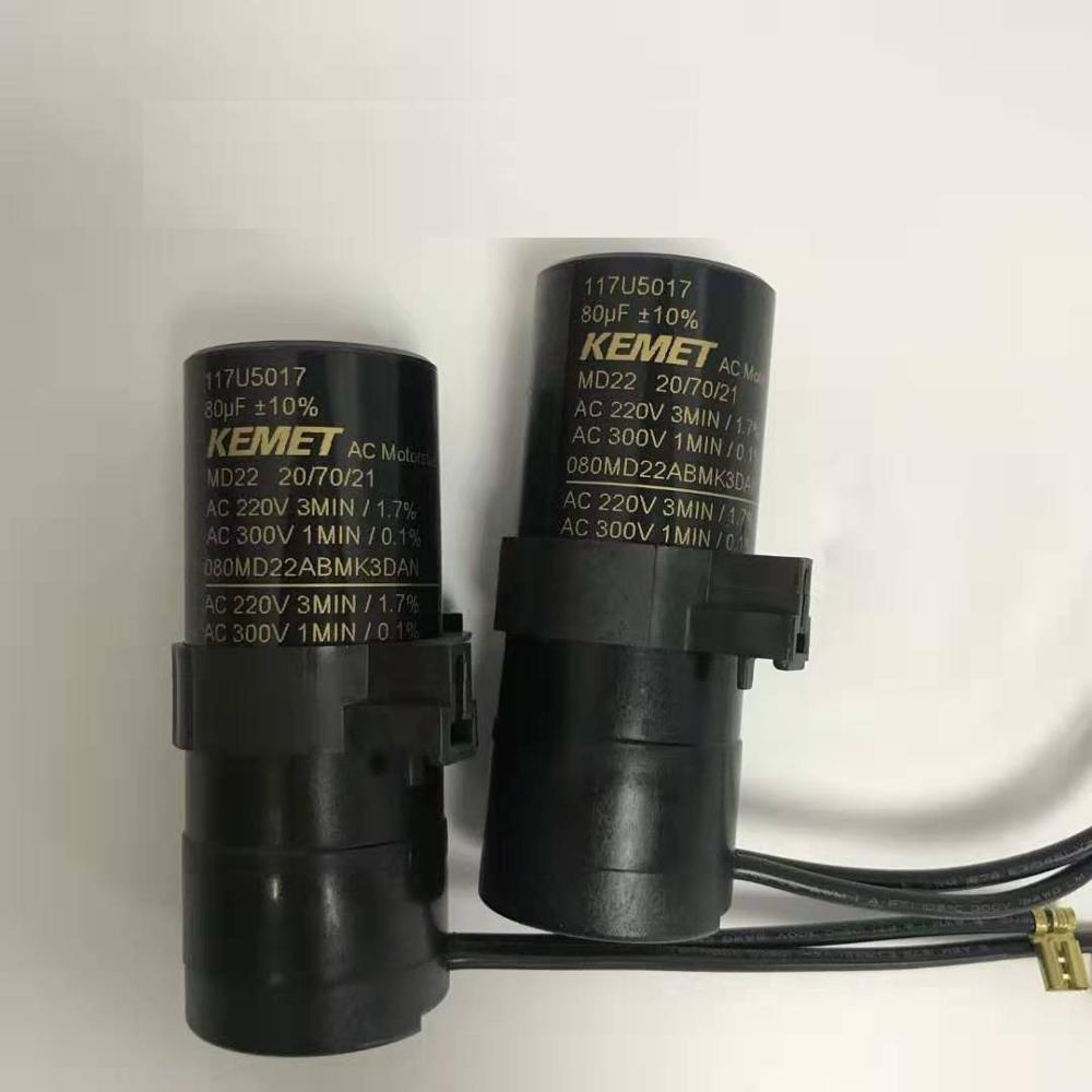 Danfoss start capacitor compressor KEMET 220VAC 80UF 117U5017 117U5015 117U5014 Electrolytic capacitor AC starting capacitor