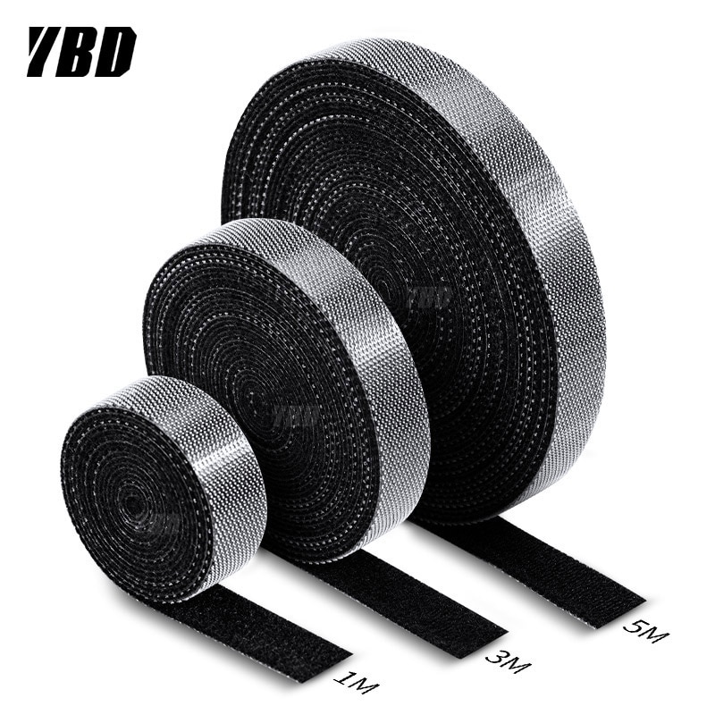 YBD 5 M Cable Organizer Wire Winder Holder Earphone Mouse Cord Clip Protector USB Cable Management For PC TV HDMI VGA Cable