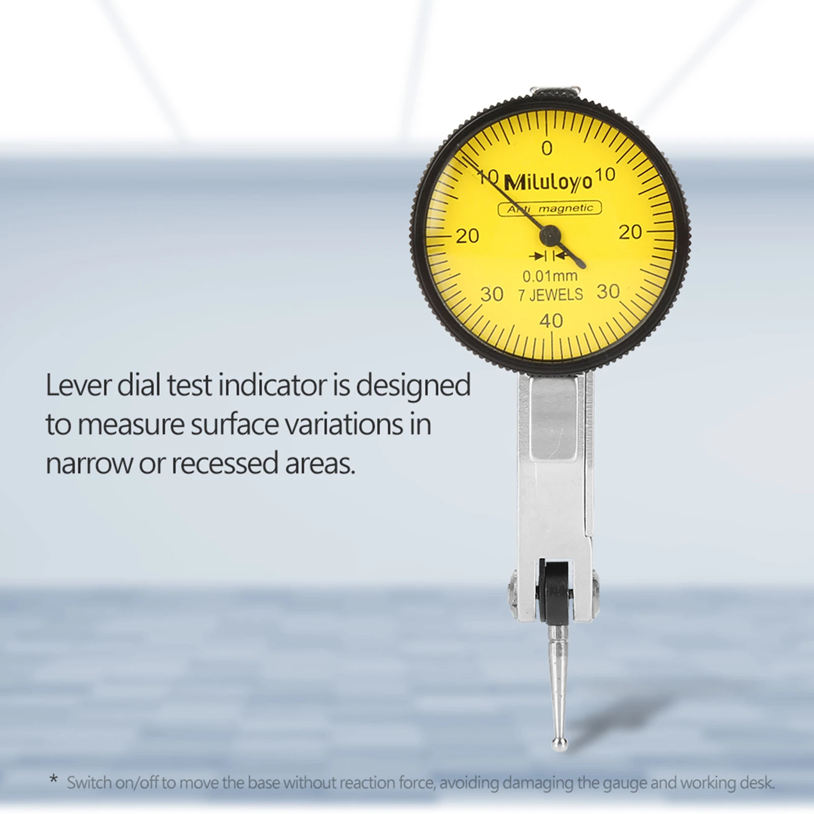 Flexible Magnetic Stand Flexible Strong Magnetic Gauge Stand Base Holder Lever Dial Test Indicator Gauge Magnetic