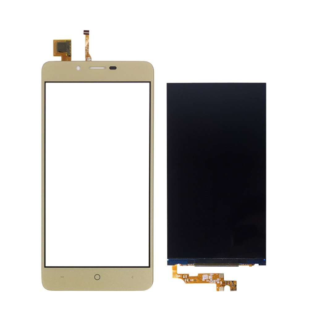 5 inch For Vertex Impress Lion dual cam 3G LCD Display + Touch Screen Digitizer Sensor Assembly With Free Tools: Gold 1562VA LCD TP