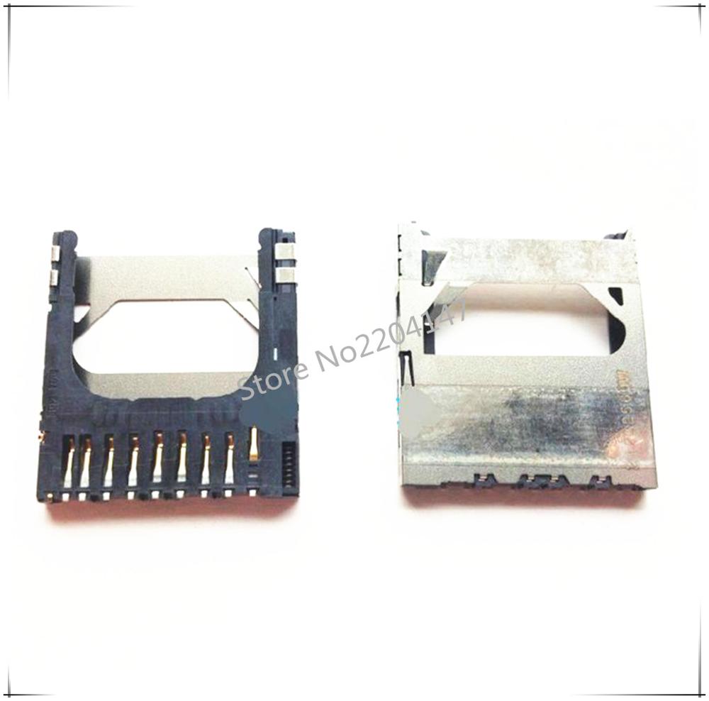 2PCS SD speicher karte slot reparatur teile für Canon 1000D 1100D 450D 500D 550D 600D 60D SLR