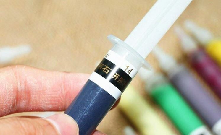 2pcs 99.99% Diamond Abrasive Paste Needle Tube Grinding Polishing Paste Lapping Compound W0.5-W40 scratches mirror polishing