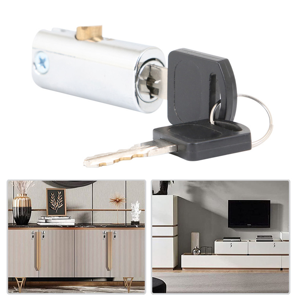 Lade Archiefkast Sloten Met 2 Sleutels Brievenbus Slot Meubelbeslag Bureau Schuifdeur Kast Showcase Push Twist Lock