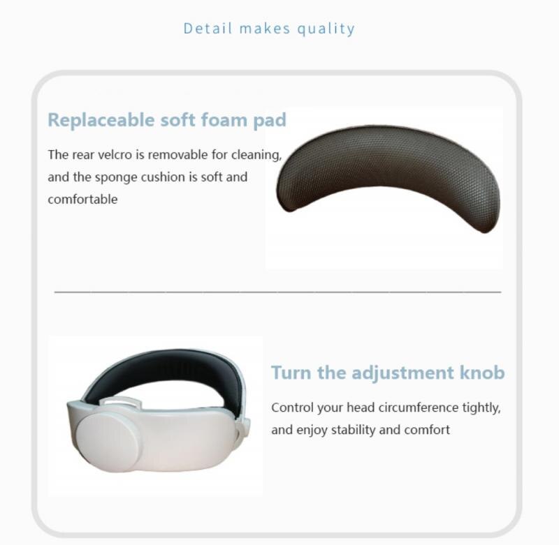 Head Strap For Oculus Quest 2 Adjustable Halo Strap For Oculus Quest 2 VR Increase Supporting Forcesupport Kit Accessories