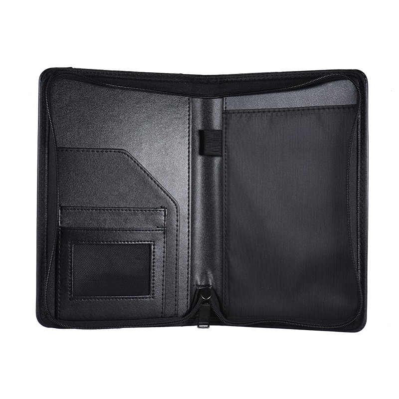 A5 Porte-Documents Portefeuille D'activités D'écriture Support Pour Ipad Dossier Porte-Documents Organisateur A5 PU EN CUIR POUR Entreprise