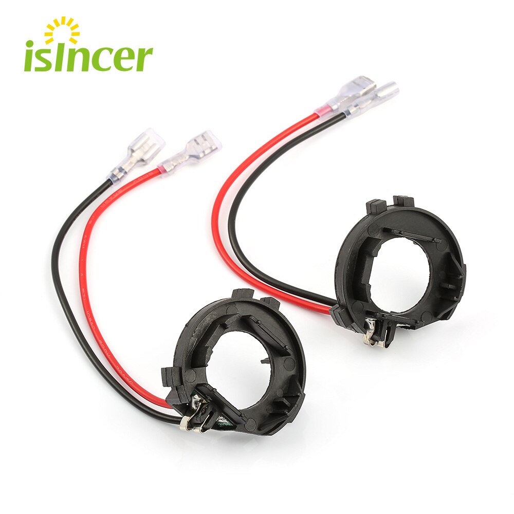 2x H7 LED Headlight Retainer Clip Bulb Base Holder Headlamp Socket Adapter for Volkswagen for VW Golf MK7 Jetta Car Accessories