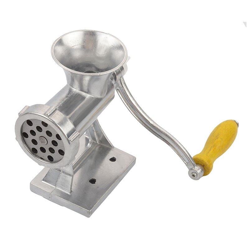 Metaltex 251721010 Jack vleesmolen aluminium maat 5, gegoten aluminium, zilver