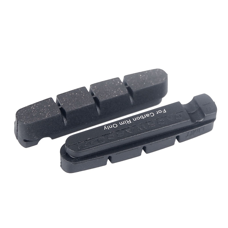 Deemount Carbon Wheel Rims Brake Pads Road Bicycle Braking Replacement Inserts V-Brake Block for Carbon Wheelset Non-threaded