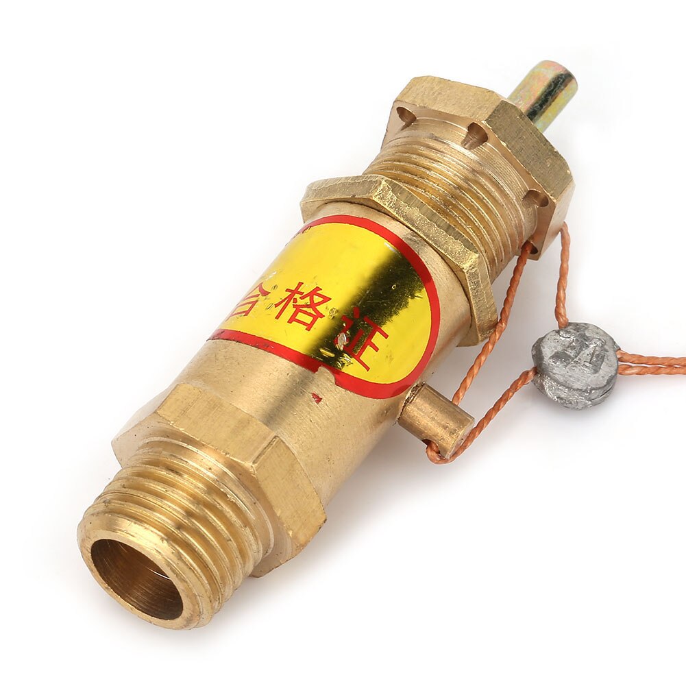 Safety Release Valve G1/4 Air Compressor Safety Release Pressure Valve for Boiler Steam Generator Standard G1/4 thread port