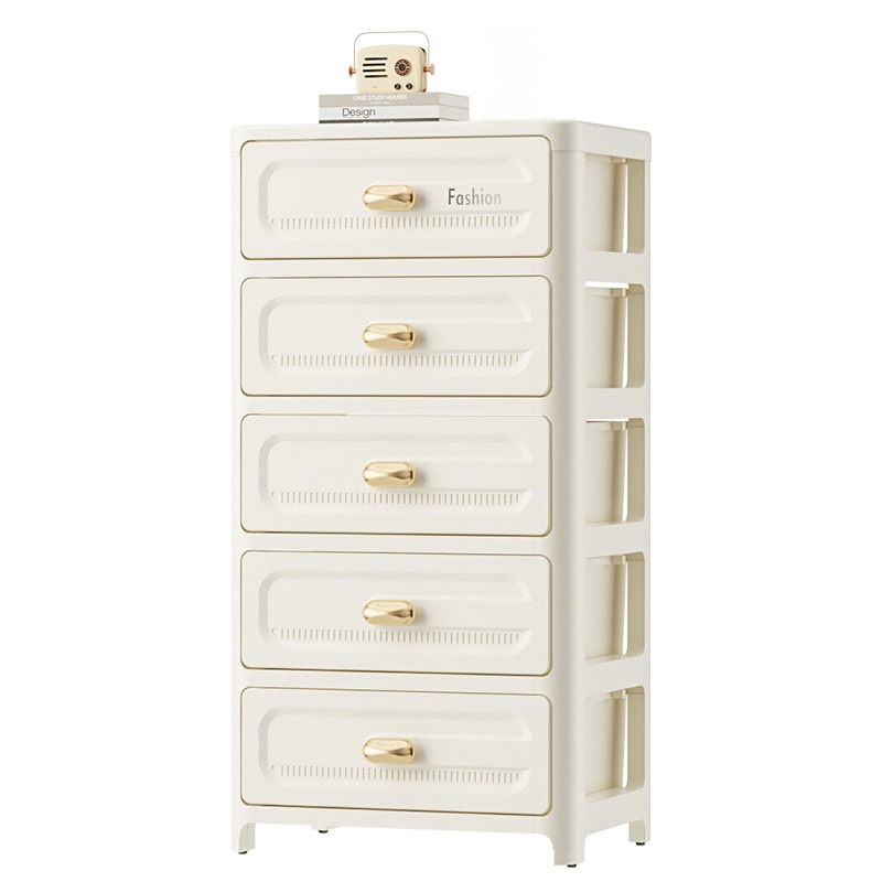 35cm wide drawer storage cabinet multilayer organizing cabinet plastic locker household storage cabinet with pulleys