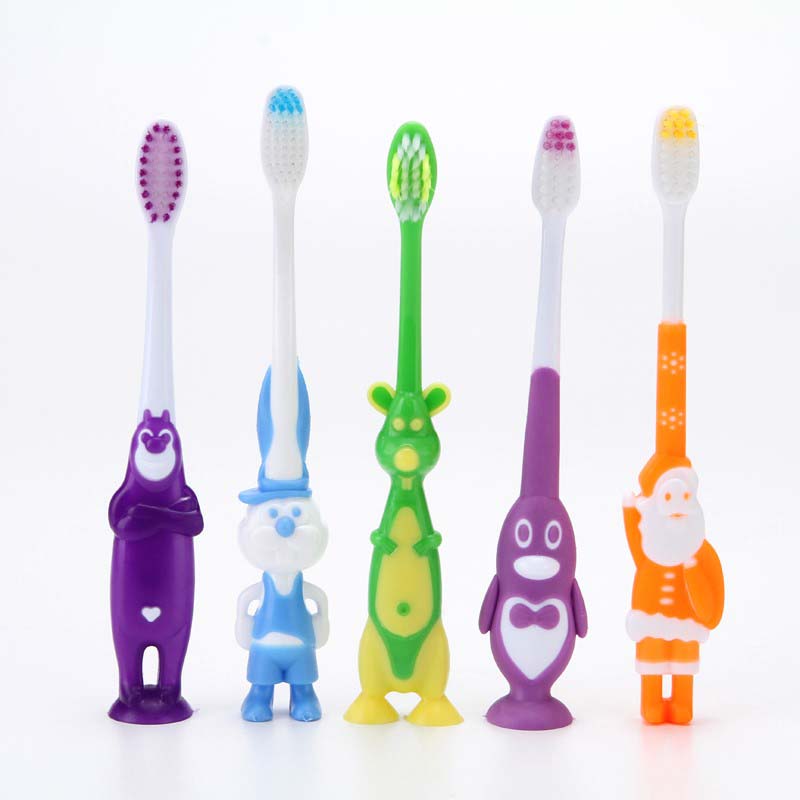 2Pcs/Lot Kids Baby Toothbrush Teether Training Children's Tooth Brush Soft Bristle Mouth Clean Teeth Cleaning Panda Toothbrush