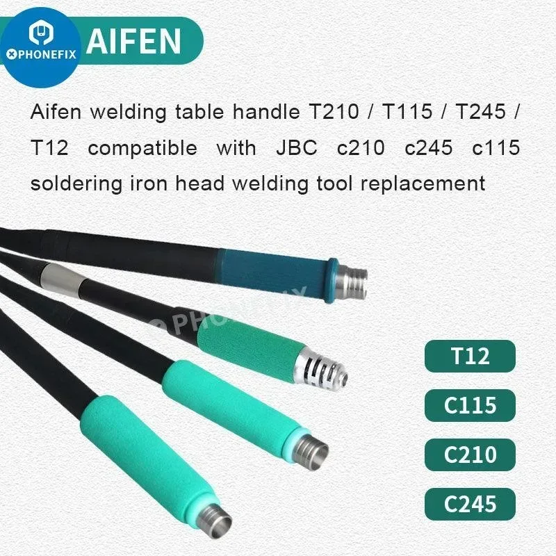 Sugon alça de solda t245 t210 t12 t115 alça de estação para jbc sugon aifen a9 a9pro t26d a902 aixun t3b t3a kit de ferramentas de ferro de soldagem