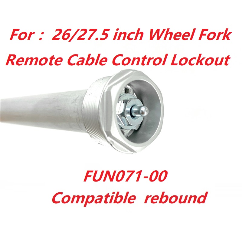 SR SUNTOUR EPIXON Raidon Front Fork Cartridge Remote Lockout Shoulder Control Traditional Lockout Suspension Damping Rod Rebound: Red