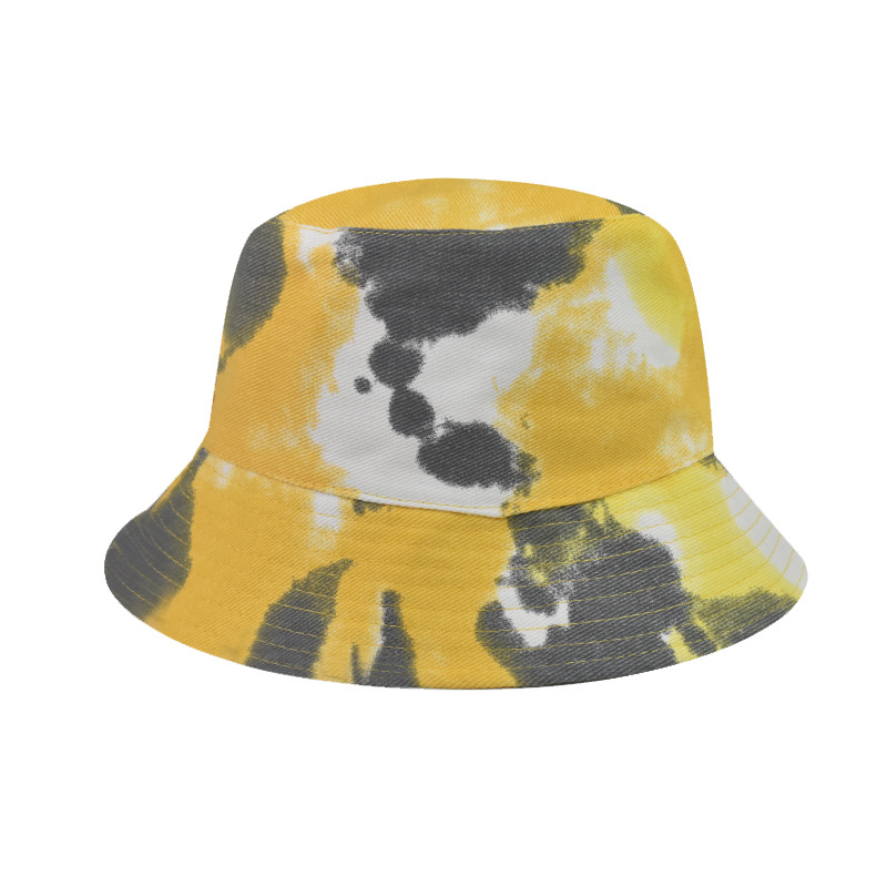 Adult Bucket Hat Fisherman Hat Fishing Hat Colourful Graffiti Bob Caps Hip Hop Tie Dye Gorros Men Women: a1