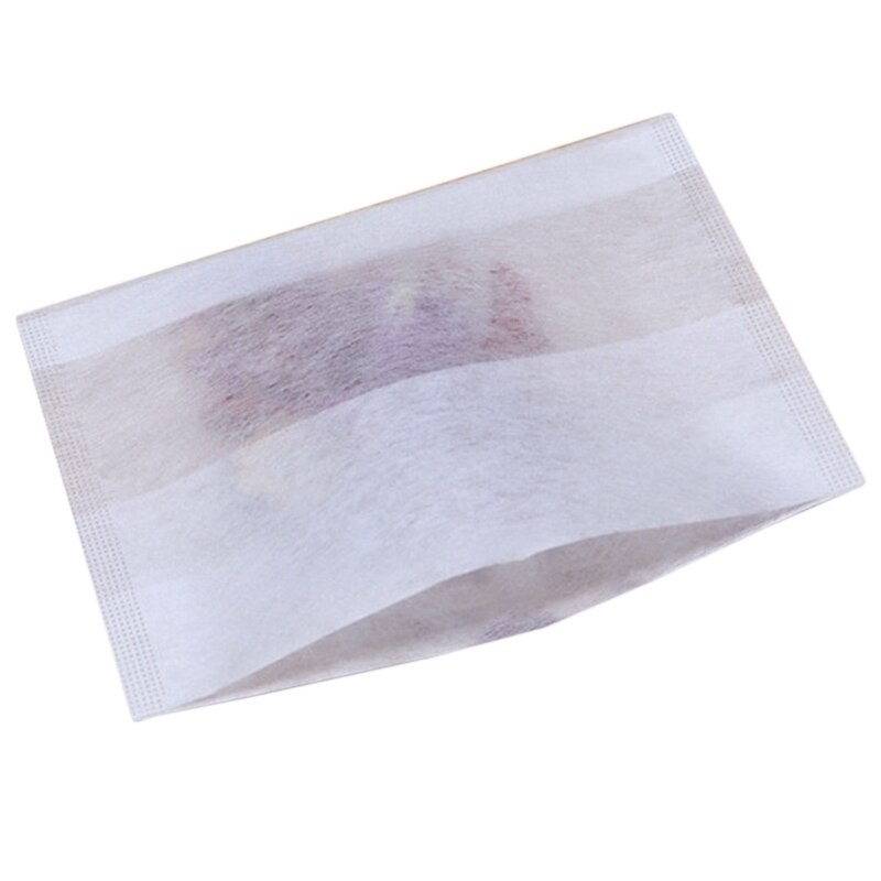 500 stuks / natuurlijke maïsvezels opvouwbare theezakjes biologisch afbreekbaar theefilter kruidentheefilterzakje 7 x 10cm