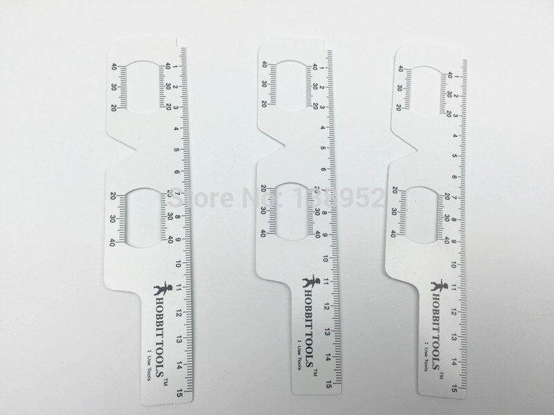 1pc Optical PD Ruler Pupil Distance Ruler for Meter ophthalmology ruler