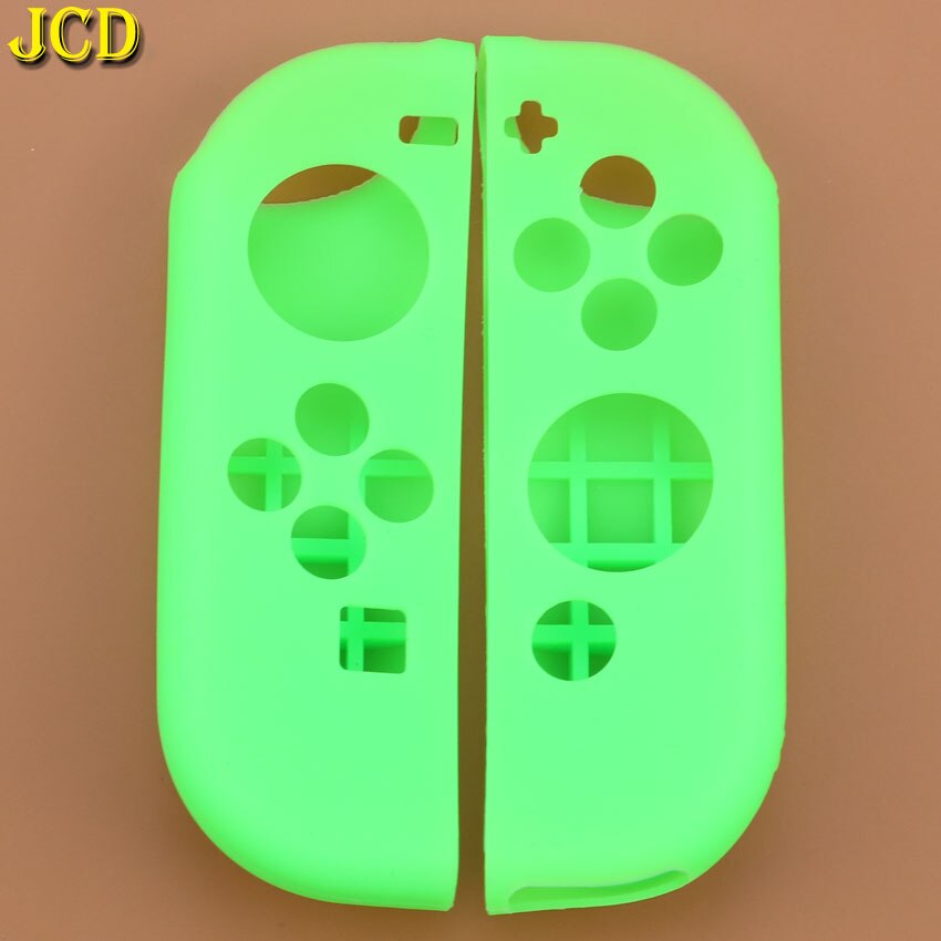 JCD 1Set Anti-Slip Morbido Silicone di Caso Per Interruttore NS di Protezione Della Copertura Della Pelle Per Nintend Interruttore Gioia- con Accessori Controller: G-G