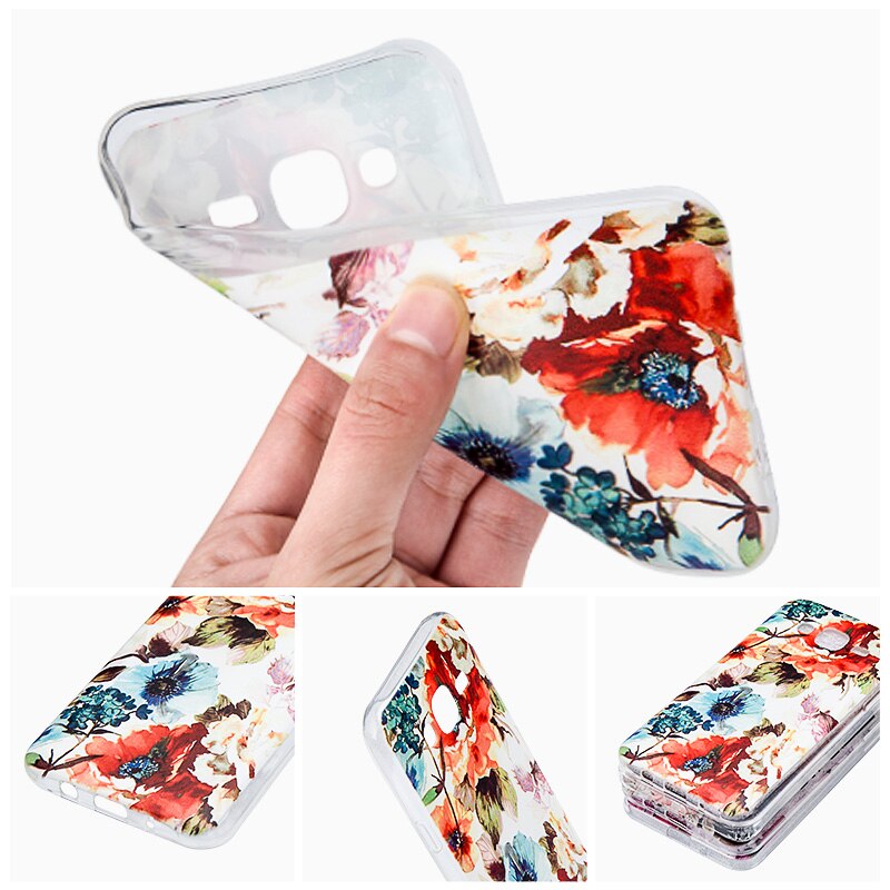 Luxury Case For LG K8 Lte K350 K350E K350N Covers Scape Painted Silicon TPU Soft Cover For LG K8 Phone Cases 5.0 Capa