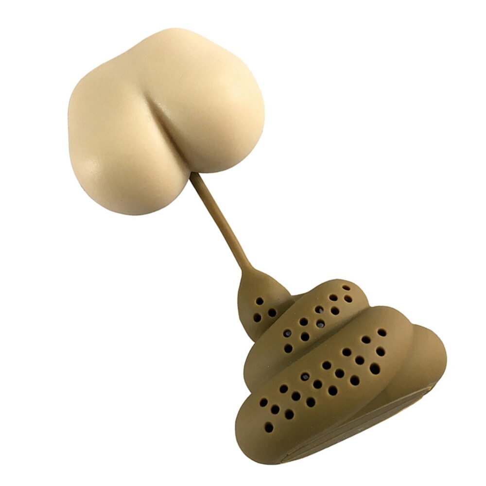 Decompression Poop Tea Infuser Foreign Travel Simple Tea Bag Can Hold Tea Tea Set