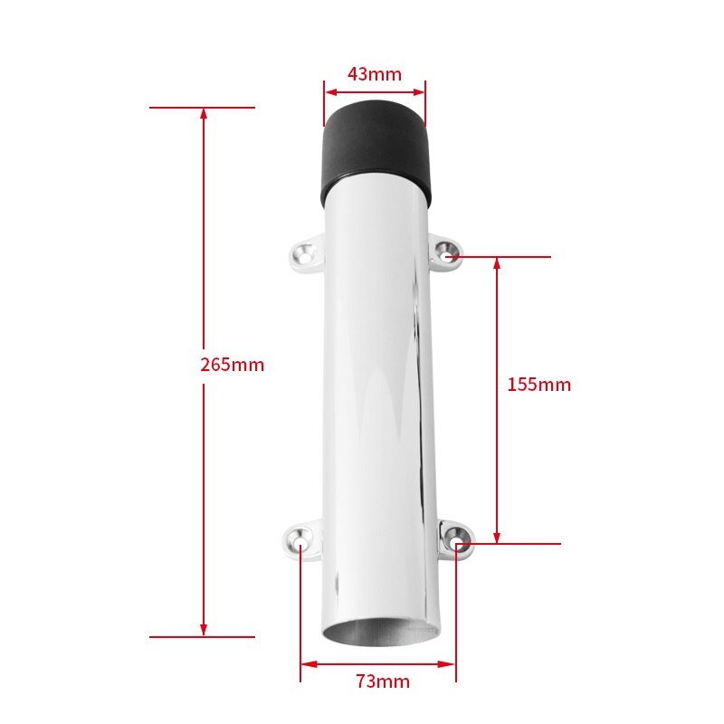 Marine Fishing Rod Holder Stainless Steel Fishing Tackle