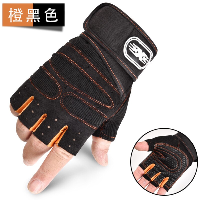 Cycling Gloves Heavy Gloves Fitness Training Sports Fitness Sports Fitness Men's And Women's Gloves M / L / Xl