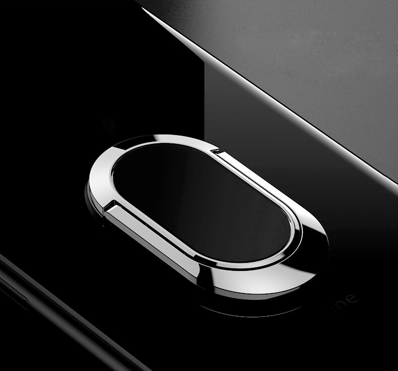 Pour Blackview BV8800 Pour Blackview BV8800 Luxe Magnétique Aimant Voiture Bague Cas Sur Pour Blackview BV8800: Black