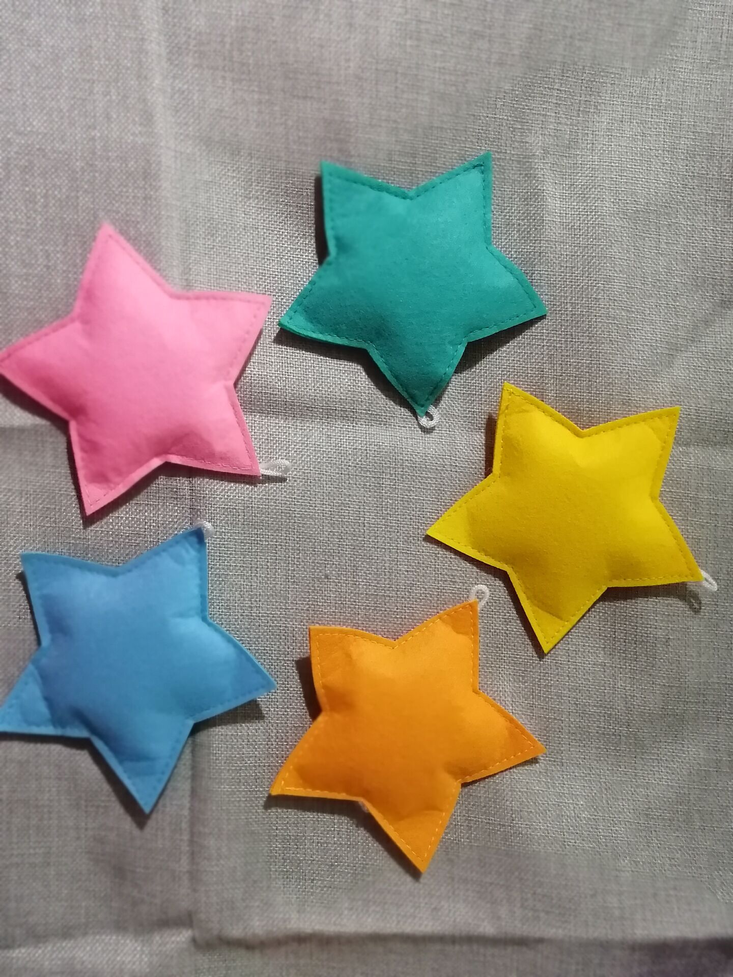 Nordic Baby Room Handmade Nursery Star Garlands Christmas Kids Room Wall Decorations Photography Props Decorations baby shower: 1