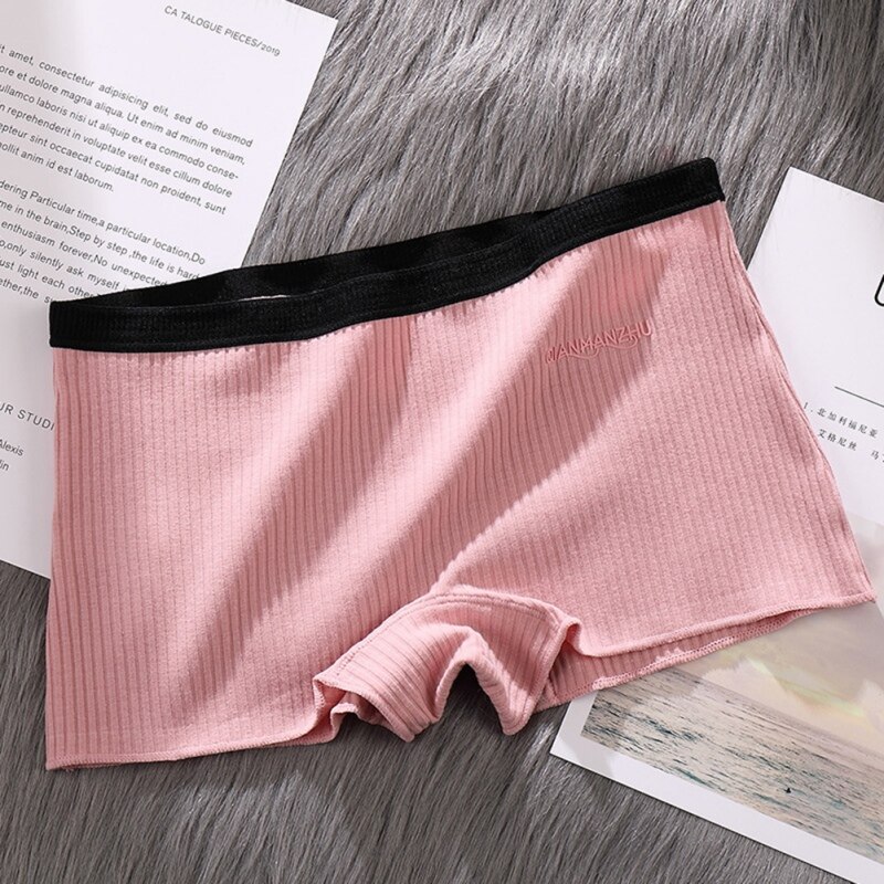 Boxer Hosen Hohe Elastische Feste Farbe Nahtlose Sichere Ecke Hosen Frauen Anti-beleuchtung Sicherheit Hosen Unter kurze Hose Leggin kurze Hose: P / XL