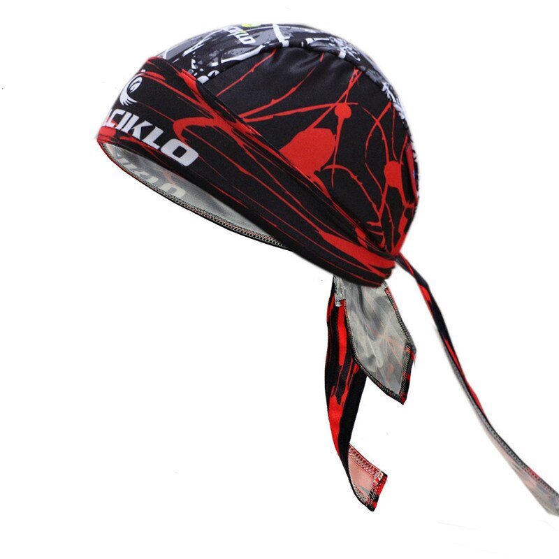 Pirate Bike kolarstwo czapki Bandana Ciclismo przenośne Casquette sport Gorro Invierno Hombre chustka na głowę Bicicleta kapelusz: 2