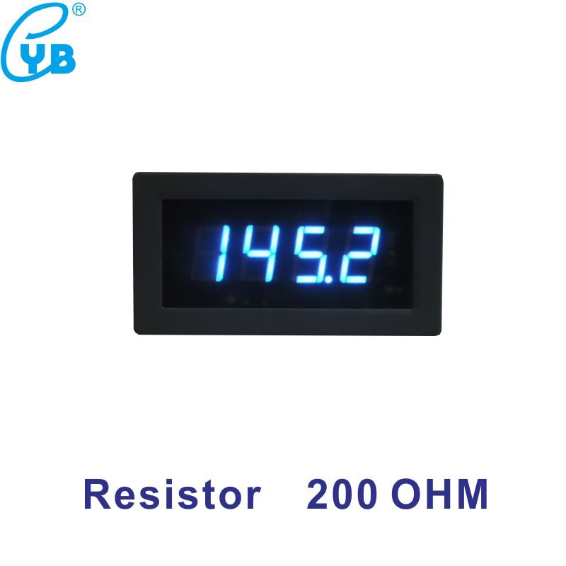 Led Digitale Ohm Meter Ohm Tester Weerstand Meter Weerstand 200 Ohm Impedantie Meter Ohmmeter Ohmmeter Ohm Reader Blauw Led Display
