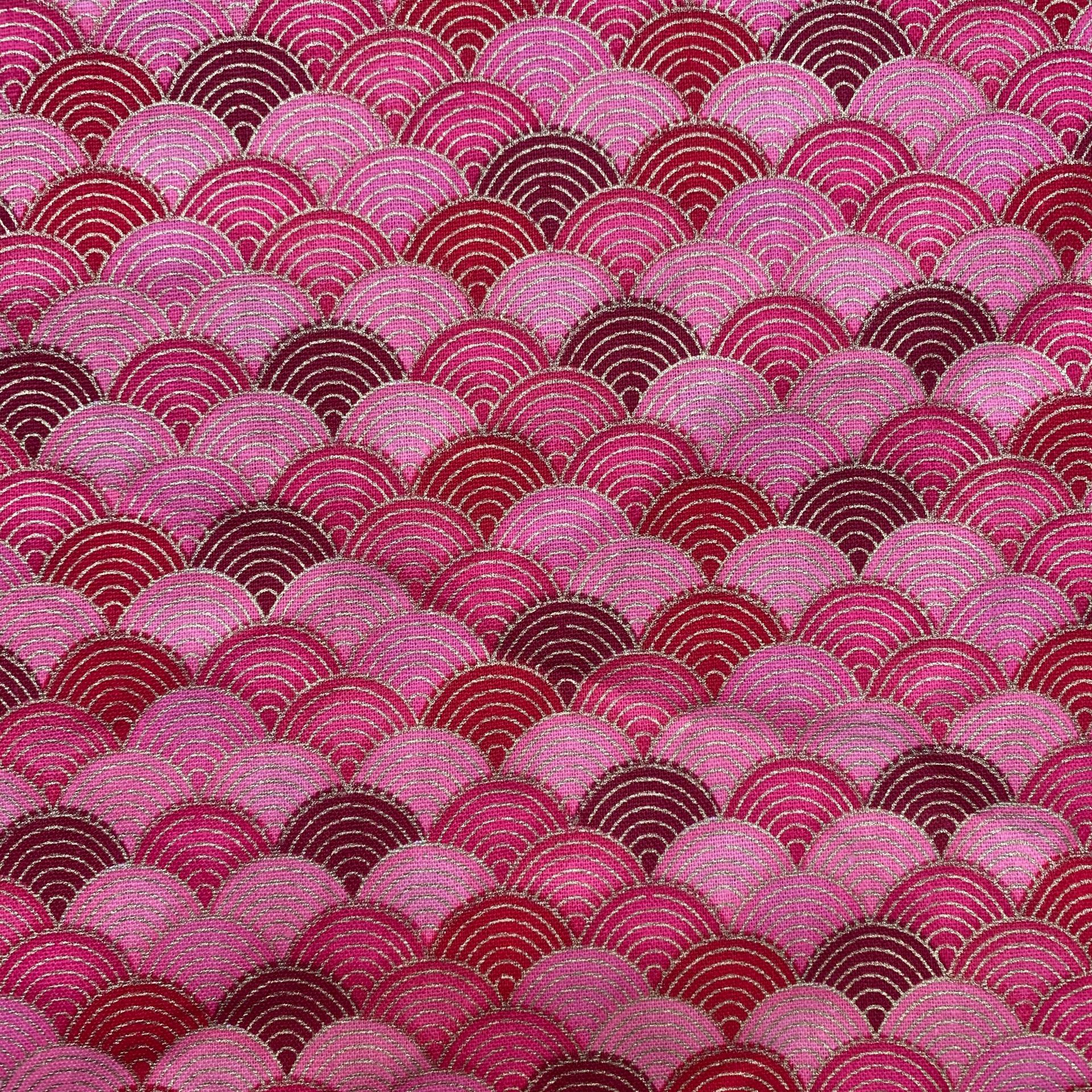 150 x 100cm fiskeskæl print bronzing bomuldsstof stof syning quiltning stof til patchwork håndarbejde diy håndlavet materiale: Stof 2