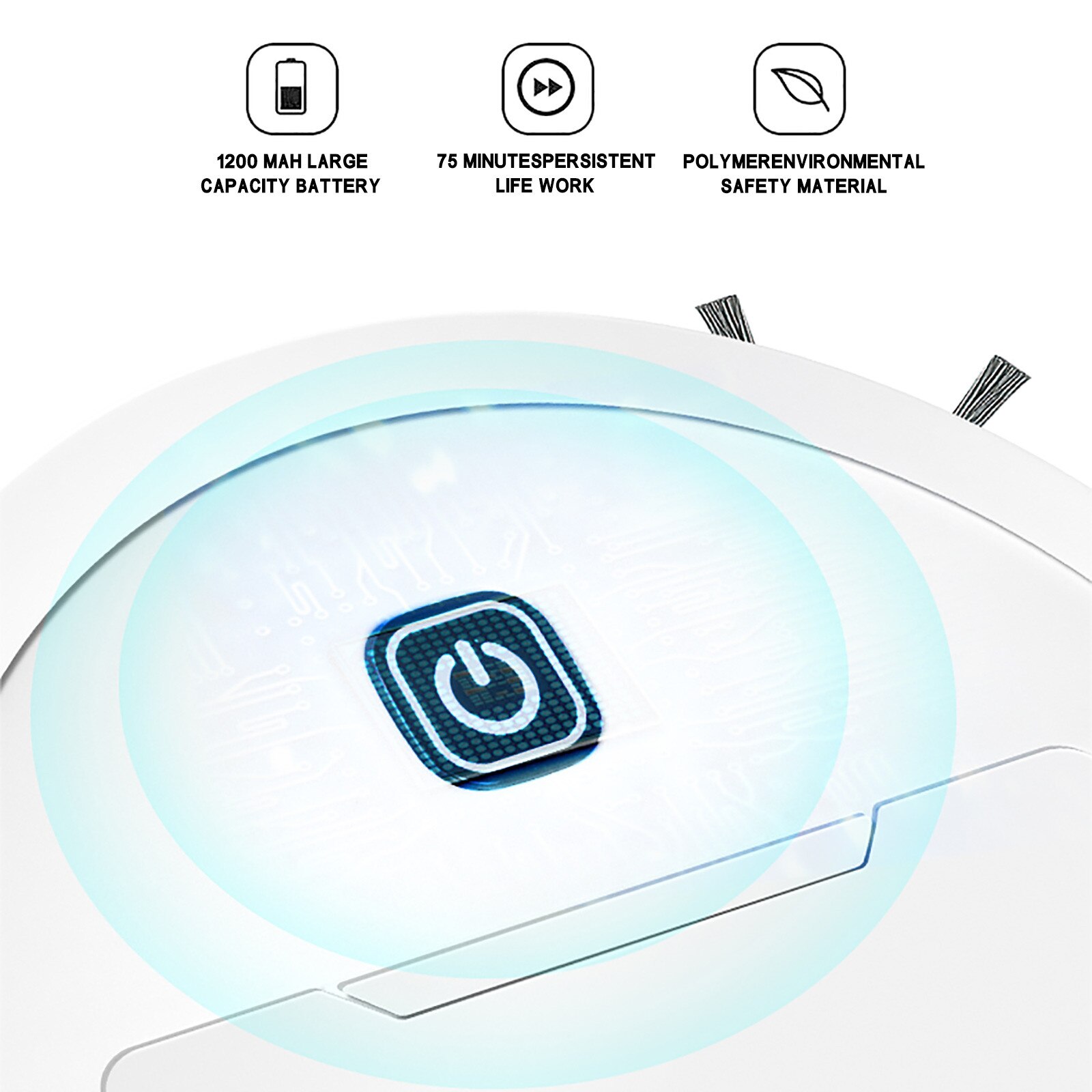 Smart Robot Vacuum Cleaner Control Vacuum Cleaner Home Multifunctional Wireless Three In One Intelligent Sweeping Robot