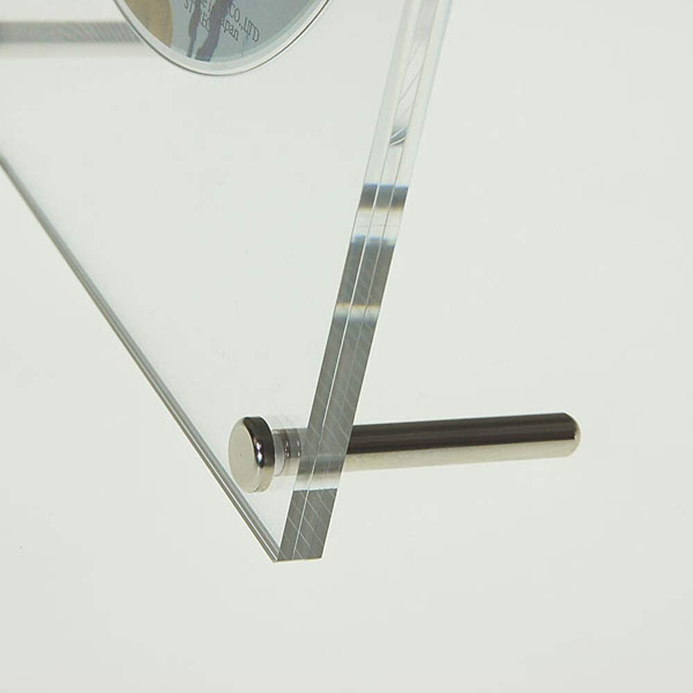 Clear Acrylic Single CD/DVD Case Display Holder Easel 5.5‘’D×7‘’H