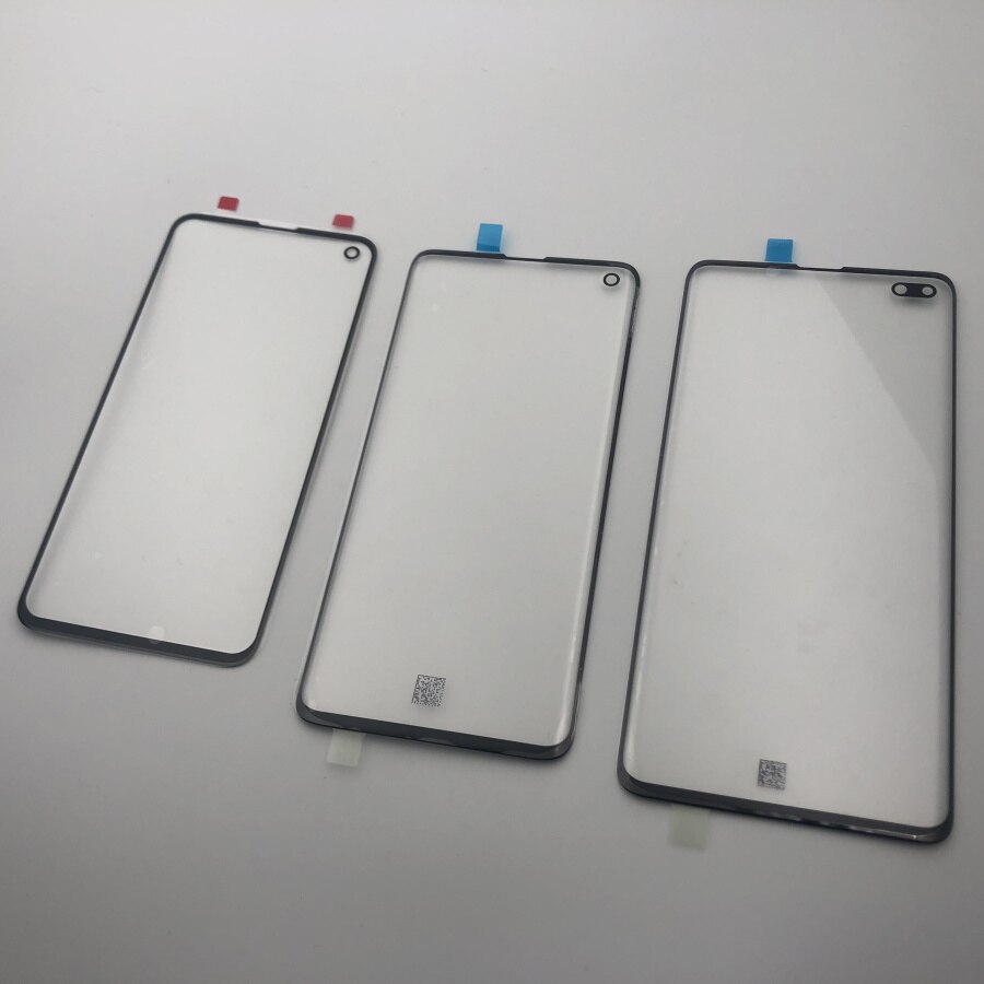 Lentille extérieure originale en verre tactile | Remplacement de l'écran pour Samsung Galaxy S10 S10e S10 Plus G970 G975 G970F G975F