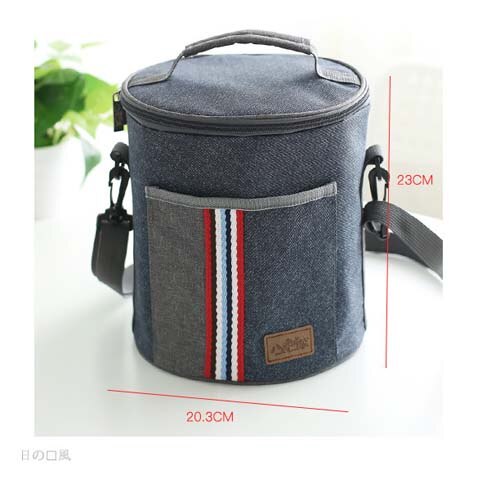 Lunch Bags Portable Insulated Lunch Bag For Women Men Kids Thermos Cooler Adults Tote Box: 5