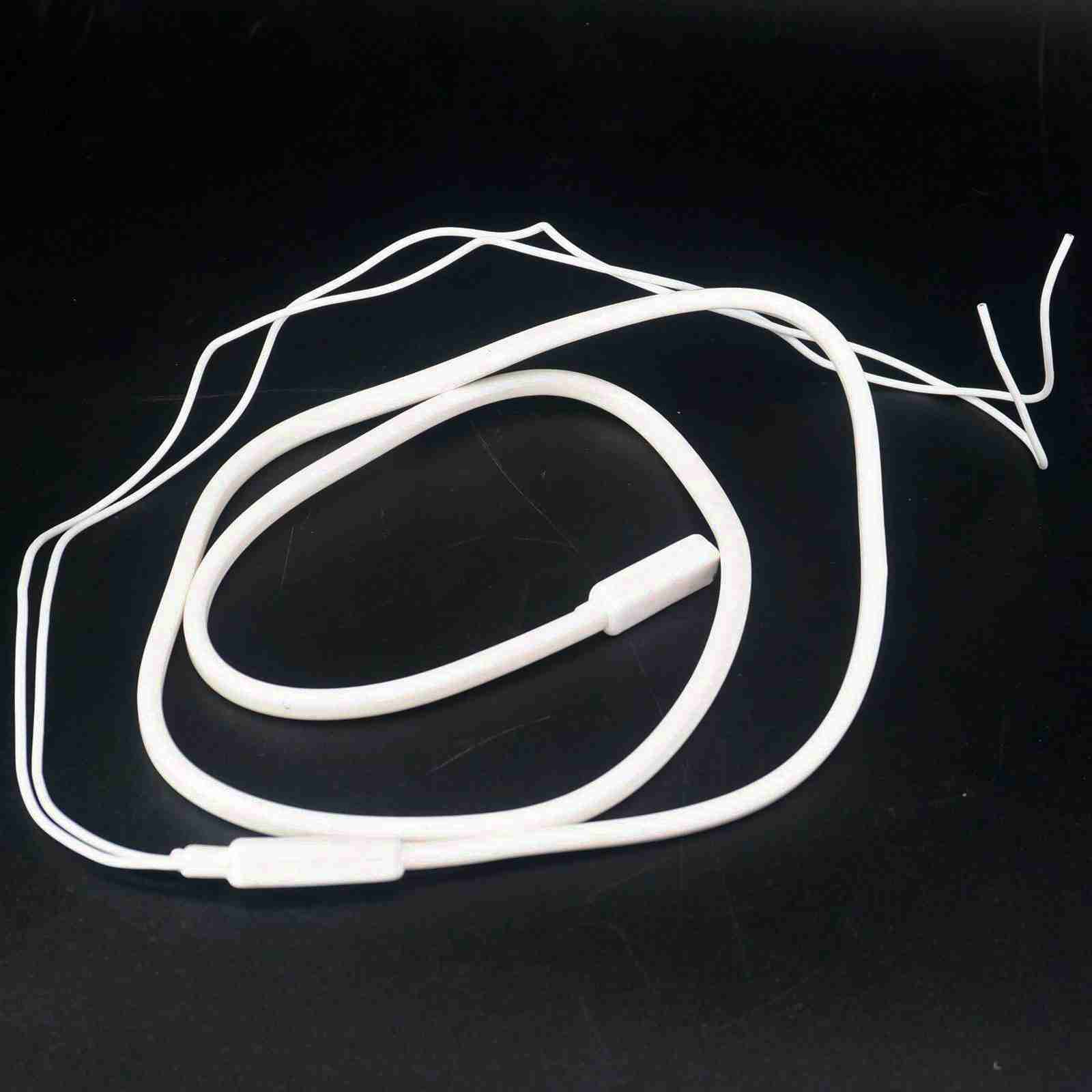Cable calentador aislado de silicona impermeable, 1 metro, 220-230V, 70 Celsius, 40W, para drenaje de tuberías, cables eléctricos