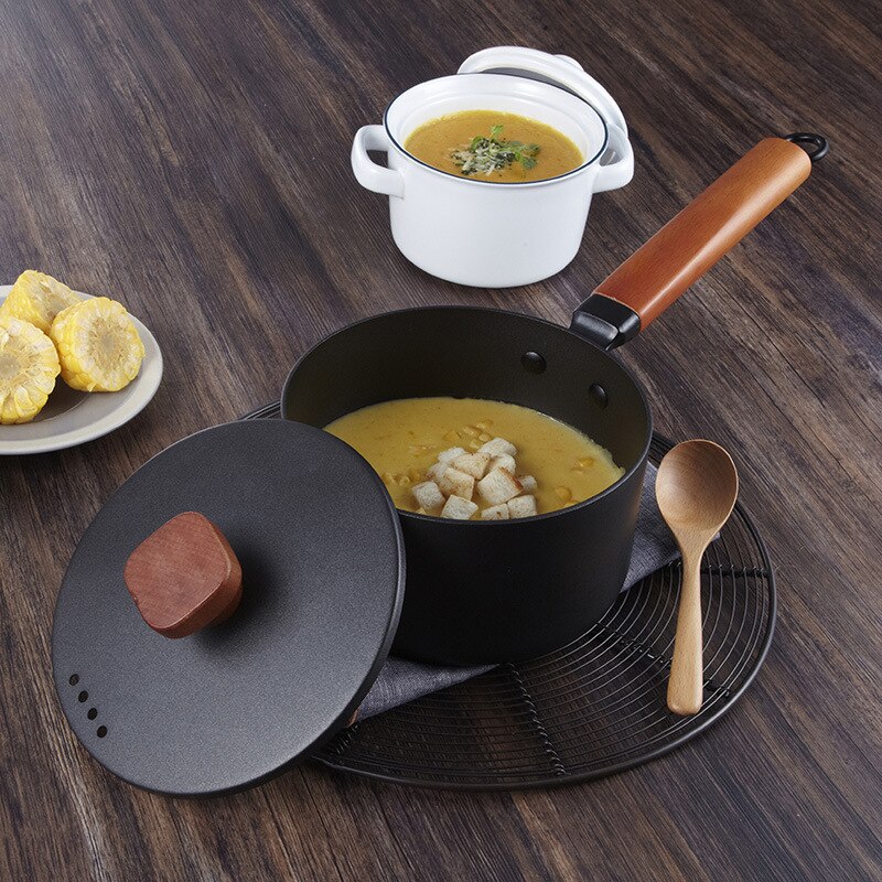 Olla de hierro fundido, utensilios de cocina, accesorios para hornear leche, fideos, Pancake, herramienta de cocina multifunción