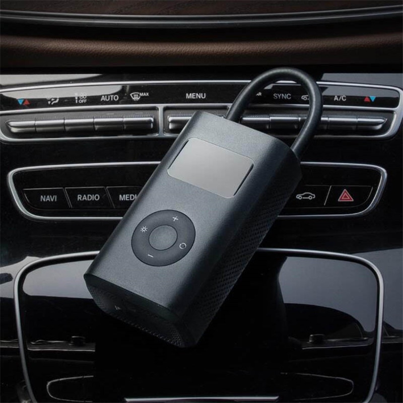 Neueste Xiaomi Mijia Tragbare Clever Digital Reifen LED Druck Erkennung Elektrische Luftpumpe Pumpe für Fahrrad Motorrad Auto FußBall
