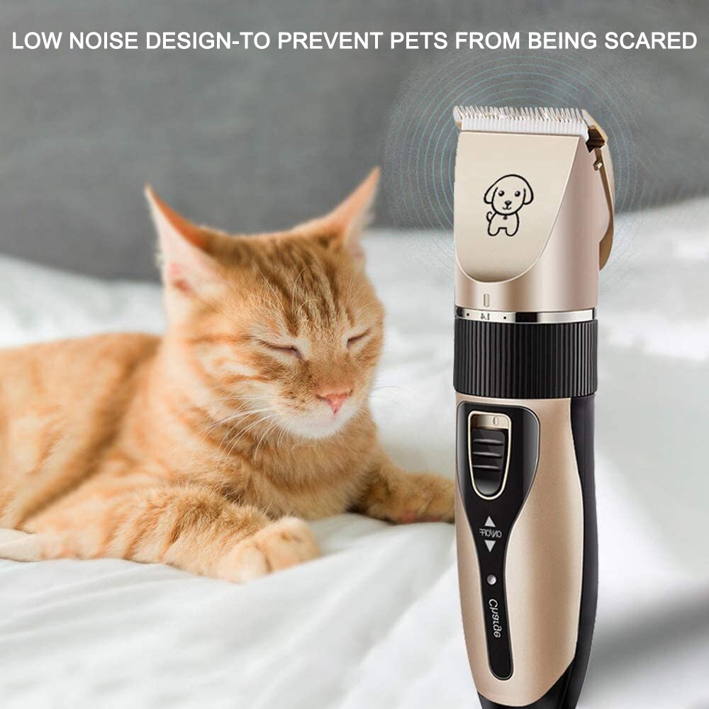 Hond Tondeuses Laag Geluidsniveau Usb Oplaadbare Huisdier Professionele Grooming Machine Tool Pet Grooming Tondeuse Hond Kat Supplies
