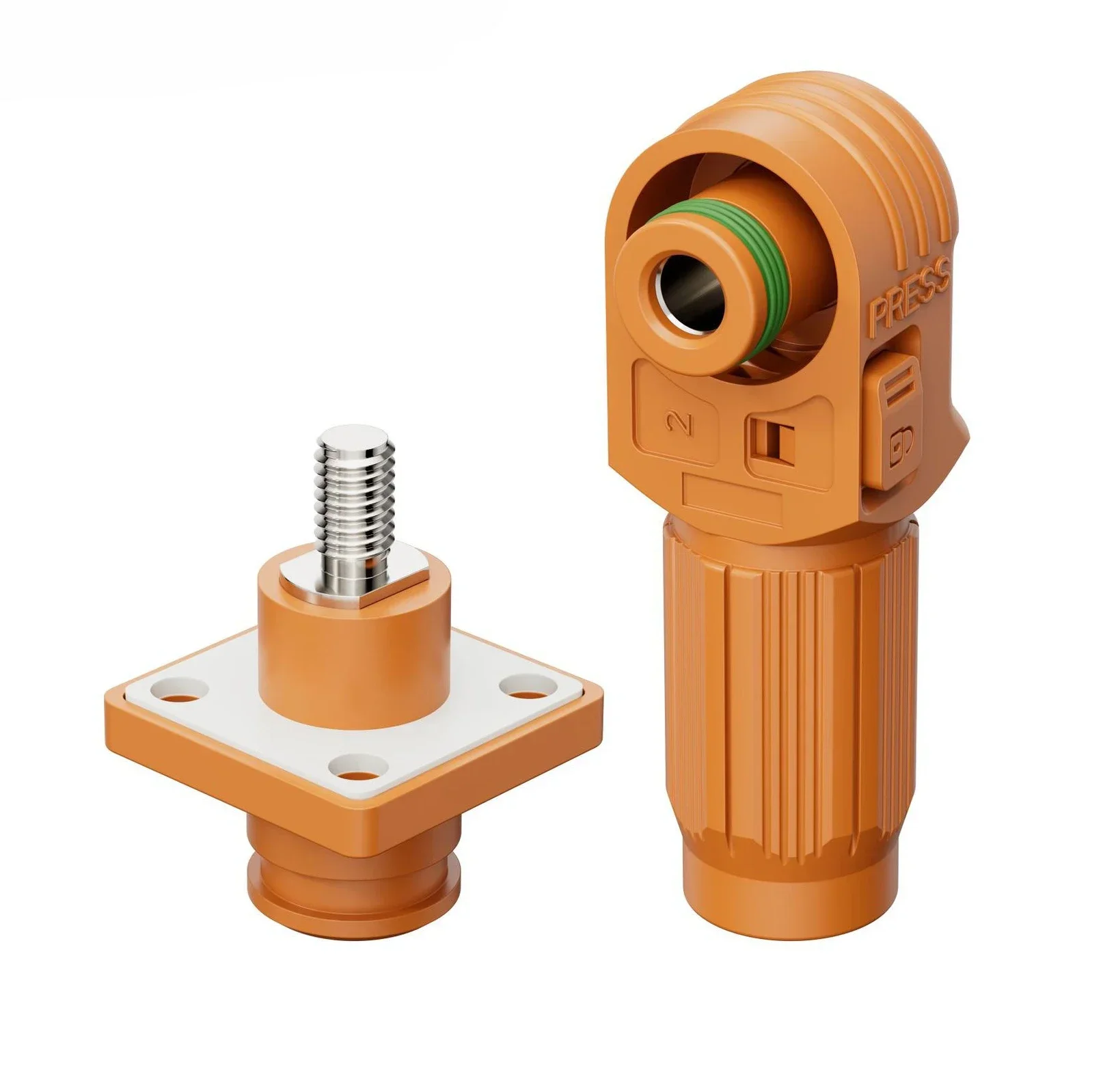 120A Single Core Energy Storage Terminal Plug Converter Cabinet Connector Photovoltaic Energy Storage Cabinet Battery Connection: Red