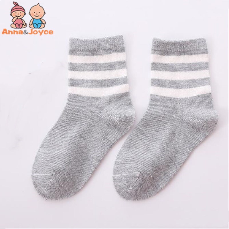 20Pcs = 10 Paren/partij Lente En Herfst Kinderen Sokken Jongens En Meisjes 1-10 Jaar Katoen Producten Kids sokken Baby Kids Sokken