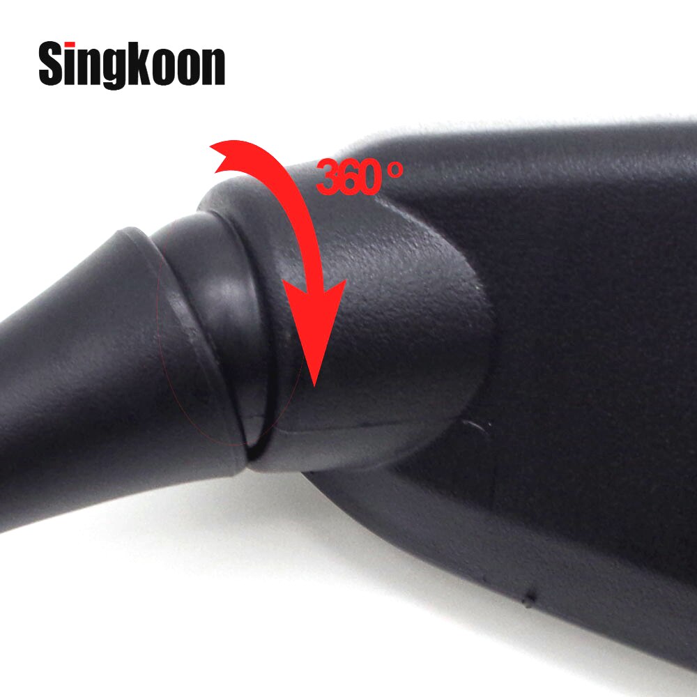 Universal 10mm motorrad spiegel Zubehör Schwarz Side Rückspiegel FÜR piaggio benelli leoncino honda schatten 750 hyosung