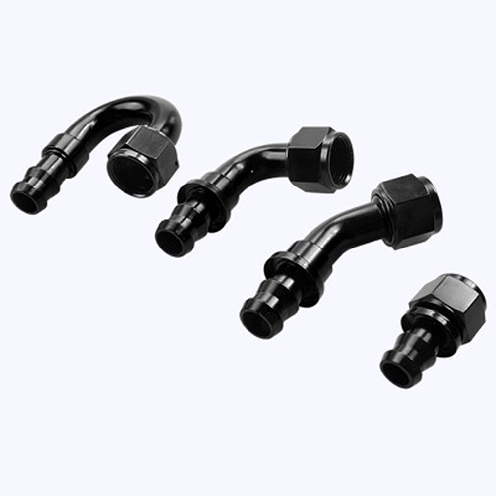 AN12 0 Graden-180 Graden Pijpverbindingen Aluminium Straight Swivel Olie Brandstof Fitting Adapter Slang End Fitting auto Conn