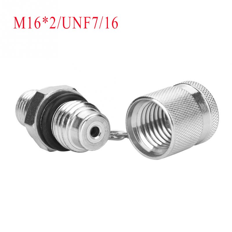 63MPa/630BAR Hydraulic Pressure Test Adapter Test Point Testing Coupling Adapter for Hydraulic System for Hydraulic Mineral Oil: Type 4