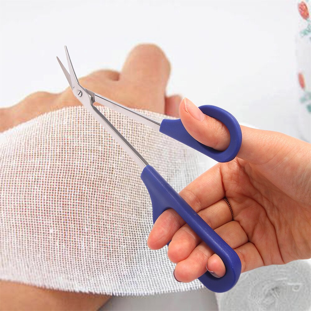 Easy Toenail Scissor Trimmer Grip Cutter Clipper Manicure Toenail Pedicure Tool Nipper Cuticle Scissors Nail Care