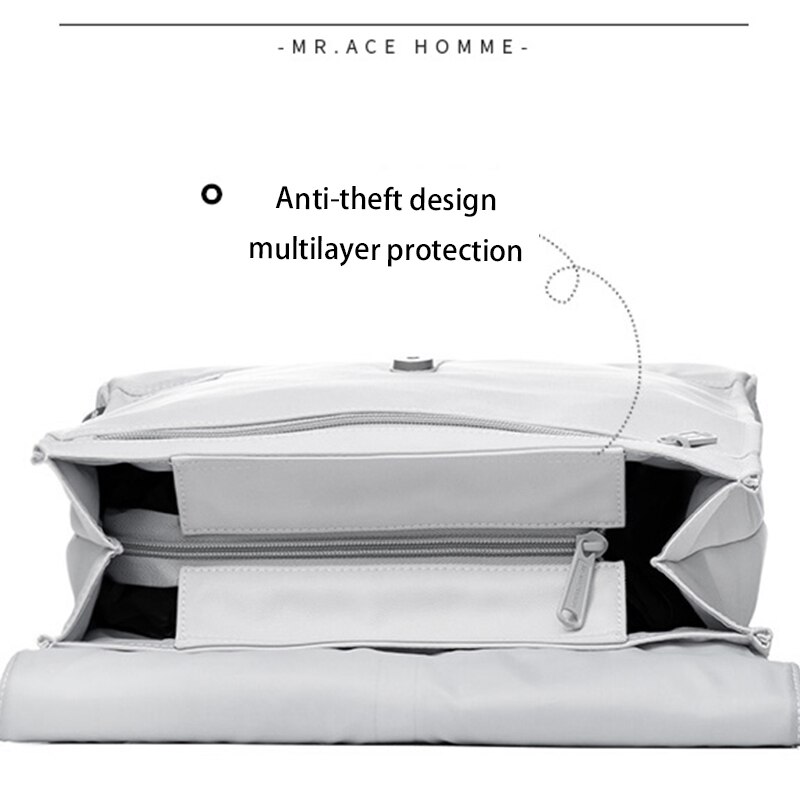 Mah Brand White Small Square Backpack Women School Backpack For Girl Waterproof Fabric Travel Bag Mini 13inch Cloth Bagback