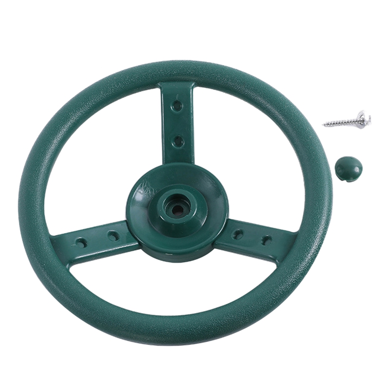 Steering Wheel Attachment Playground Swing Set Accessories Replacement(Green)