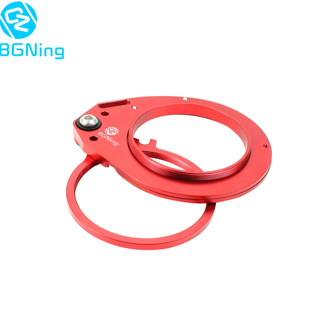 BGNing – filetage M67, 67mm, 100mm, M52 à 52mm, Macro-objectif pivotant, adaptateur de montage, pince SLR, filtre de plongée pour DSLR, boîtier étanche
